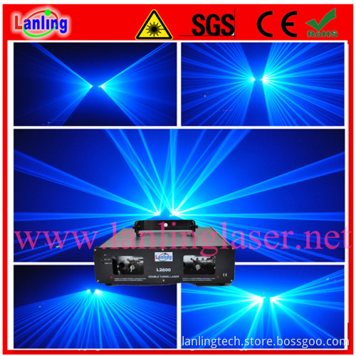 Double Blue Effect Laser Show System